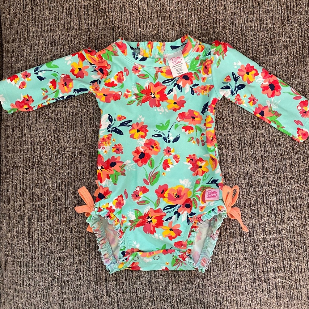 Ruffle Butts Baby Girl Swim